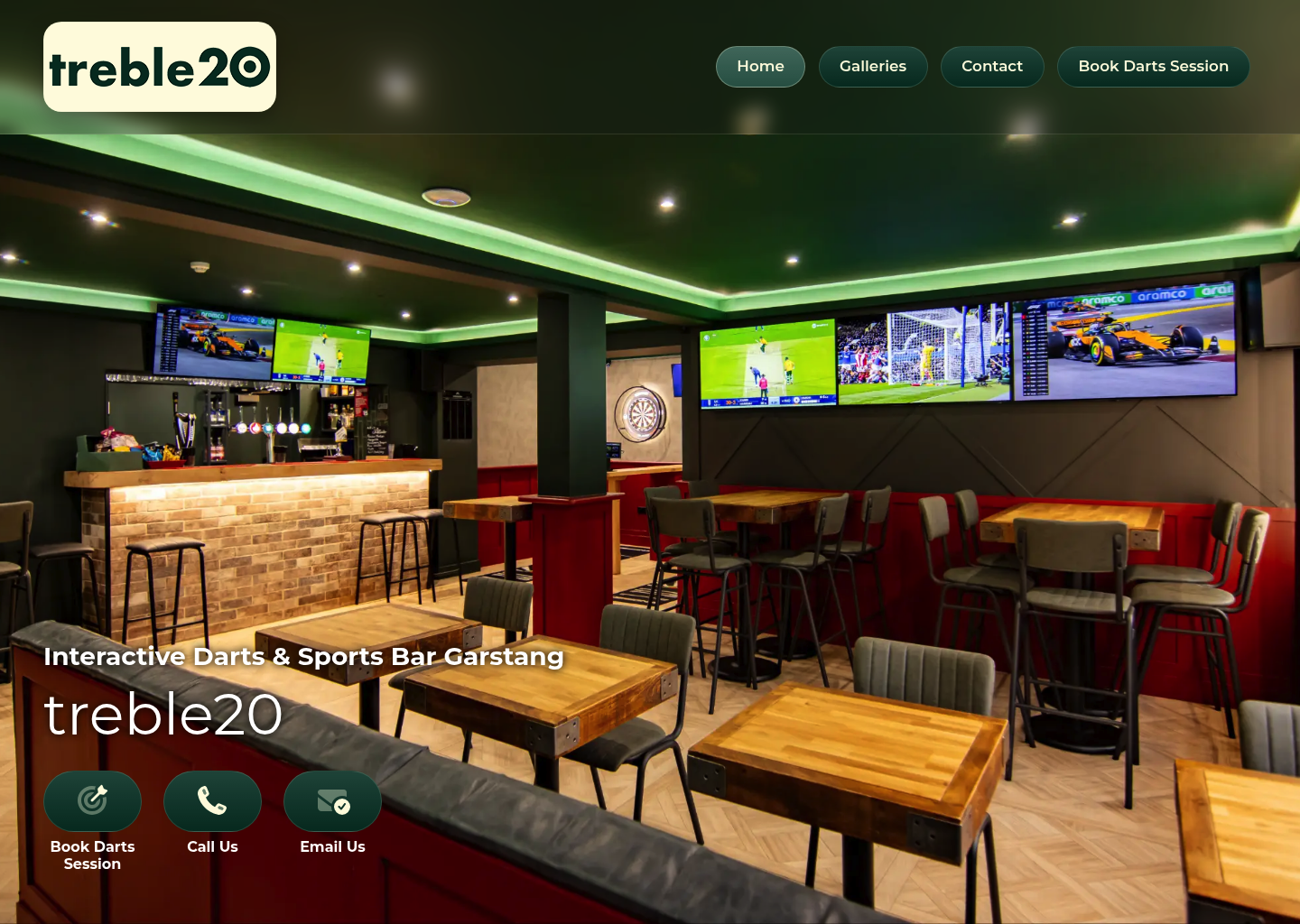 treble20 Garstang website preview